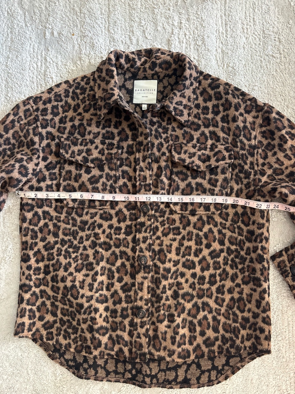 Bagatelle New York Collection fuzzy soft jacket Size L - Picture 5 of 6